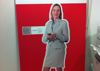 Billboard awareness campagne voor een beursdeelname van Genesys