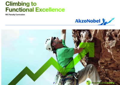 Brochure Functional Excellence program AkzoNobel